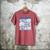 Sonic The Hedgehog Father's Day Dad Qualities Distressed Men's Comfort Colors T-Shirt Crimson
