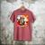 Squirrel Reading Comic Book On Autumn Branch Glasses Leaves Men's Comfort Colors T-Shirt Crimson Squirrel Reading Comic Book On Autumn Branch Glasses Leaves Men's Comfort Colors T-Shirt Crimson