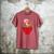 Strawberry Shortcake Sitting On Strawberry Retro Nostalgia Men's Comfort Colors T-Shirt Crimson