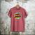 Super Daddy Comic Book Superhero Father's Day Men's Comfort Colors T-Shirt Crimson