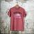 Tired Moms Book Club Running On Coffee Chaos And Chapter Cat Men's Comfort Colors T-Shirt Crimson