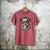 Toilet Destroyer Poop Jokes Dad Humor Poop Diarrhea Men's Comfort Colors T-Shirt Crimson