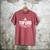 Top Gun Father's Day Top Dad Men's Comfort Colors T-Shirt Crimson