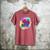Totally 80's Tie Dye Retro Vibes 1980s Style Nostalgia Men's Comfort Colors T-Shirt Crimson