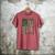 US Flag Deer Elk Buck Camoflage Hunting Hunter Dad Grandpa Men's Comfort Colors T-Shirt Crimson