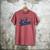 Volleyball Dad Daddy Father's Day Men's Comfort Colors T-Shirt Crimson