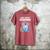 Wild About Reading Book Lover Hippo Men's Comfort Colors T-Shirt Crimson