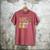 Wild About Reading Library Day Reading Books & Bookworm Men's Comfort Colors T-Shirt Crimson