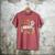 Wild About Reading Zoo Animals Books Reader Lover Men's Comfort Colors T-Shirt Crimson