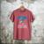 In A World Full Of Bookworms Be A Book Dragon Reading Men's Comfort Colors T-Shirt Crimson