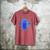 Yk2 Grunge Earthy Blue Cat With Stars Tomboy 90s Nostalgia Men's Comfort Colors T-Shirt Crimson