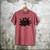 Yk2 Grunge Scary Cat With Tail Tomboy 90s Nostalgia Indie Men's Comfort Colors T-Shirt Crimson