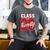 2 Sided Class Of 2026 Senior 2026 Graduation Men's Comfort Colors T-Shirt Pepper