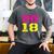 2018 Big Neon Numbers For The New Year Or Graduation Men's Comfort Colors T-Shirt Pepper