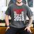 2018 Senior Graduation My Happy Class Shirt Men's Comfort Colors T-Shirt Pepper