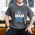 3rd Time Dad Dad Pregnancy It's a Boy Men's Comfort Colors T-Shirt Pepper