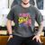 80's Girl Roller Skates Skating Eighties 1980s Nostalgia Men's Comfort Colors T-Shirt Pepper