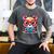Adorable Book Lover Quokka With Reading Glasses Cute Men's Comfort Colors T-Shirt Pepper