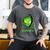 Alien Face Ew People UFO Introvert Meme Men Women Kids Men's Comfort Colors T-Shirt Pepper