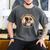 Aussie DAD Australian Shepherd Men's Comfort Colors T-Shirt Pepper