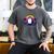 Awkward But Loyal Penguin Synthwave Vapowave Introvert Men's Comfort Colors T-Shirt Pepper