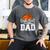 Basketball Dad Basketball Player Game Day Father's Day Men's Comfort Colors T-Shirt Pepper