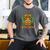 The Big Kahuna Hawaiian Tiki Dad Boss T-Shirt Men's Comfort Colors T-Shirt Pepper