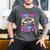 Bonus Dad Of The Birthday Girl Rolling Skate Bday Family Men's Comfort Colors T-Shirt Pepper