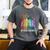 Book Flower Radicalized By Basic Decency Feminist Lgbt Men's Comfort Colors T-Shirt Pepper