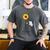 Caring Memory Elephant Sunflower Alzheimer Men's Comfort Colors T-Shirt Pepper