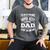 Cheerleading Dad Father Cheer Dad Men's Comfort Colors T-Shirt Pepper