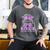 Class Of 2027 Senior Coquette Bow Messy Hair 26 Graduation Men's Comfort Colors T-Shirt Pepper