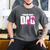 Cool Parent Apparel Proud New Dad It's A Girl Classic Fit Short Sleeve Crew Neck T-Shirt Small Men's Comfort Colors T-Shirt Pepper