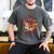 Cozy Readers Book Society Fall Autumn Floral Pumpkin Season Men's Comfort Colors T-Shirt Pepper