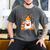 Cute Beanie Ghost Bookworm Cozy Book Reading Halloween Men's Comfort Colors T-Shirt Pepper