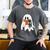 Cute Ghost Cat Reading Book Spooky Season Halloween Costume Men's Comfort Colors T-Shirt Pepper