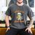 Cute Halloween Teacher Librarian Mummy Reading Books Men's Comfort Colors T-Shirt Pepper