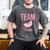 Cute Team Tutus Gender Reveal For Mom And Dad Men's Comfort Colors T-Shirt Pepper