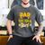 Dad Of The Bee Day Girl Flower Birthday Family Matching Men's Comfort Colors T-Shirt Pepper