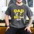 Dad Of The Bee Day Girl Hive Party Matching Birthday Sweet Men's Comfort Colors T-Shirt Pepper