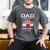 Dad Of The Birthday Bowler Kid Boy Girl Bowling Party Family Men's Comfort Colors T-Shirt Pepper