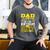 Dad Of The Birthday Boy Construction Truck Men's Comfort Colors T-Shirt Pepper