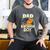 Dad Of Birthday Boy Kids Reptile Birthday Party Men's Comfort Colors T-Shirt Pepper