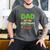 Dad Of The Birthday Boy Pixel Gamer Party Matching Family Men's Comfort Colors T-Shirt Pepper