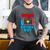 Dad Of The Birthday Boy Video Games Theme Bday Matching Men's Comfort Colors T-Shirt Pepper