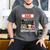 Dad Birthday Crew Movie Night Theme Matching Party Men's Comfort Colors T-Shirt Pepper