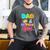Dad Of The Birthday Girl Painting Art Birthday Girl Family Men's Comfort Colors T-Shirt Pepper