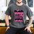 Dad Of The Birthday Girl Pink Family Birthday Girls Party Men's Comfort Colors T-Shirt Pepper