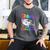 Dad Of The Birthday Girl Skater Roller Skate Family Party Men's Comfort Colors T-Shirt Pepper
