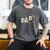 Dad Construction Excavator Family Matching Bday Party Men's Comfort Colors T-Shirt Pepper